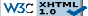 Valid XHTML 1.0 Strict